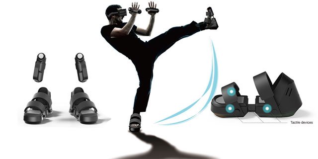 Taclim VR shoes and gloves